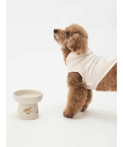 gelato pique(ジェラートピケ)の「【CAT&DOG】【販路限定商品】 ねこ柄フードボウル(その他ペットグッズ・レディース・ベージュ・FREE)」の2枚目の写真