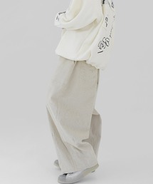 minsobi | コーデュロイ ワイドイージーパンツ(チノパンツ)