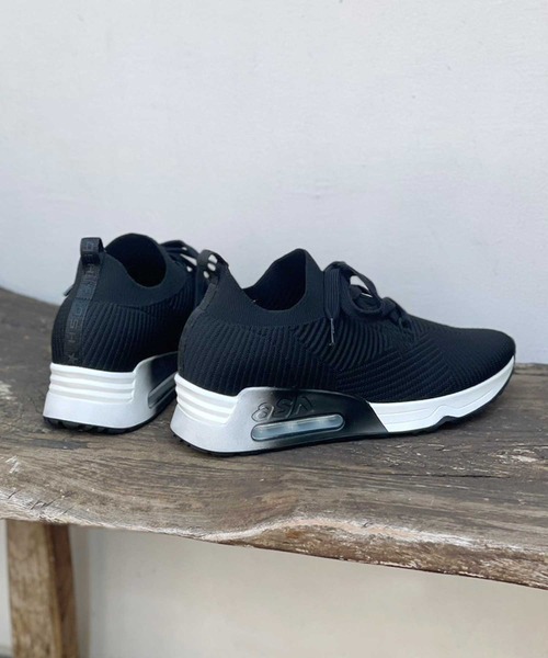 ASH（アッシュ）の「【LARSEN】ニットローカットスニーカー（スニーカー・レディース・ホワイト/ブラック・40/38/39/35/36/37）」の8枚目の写真