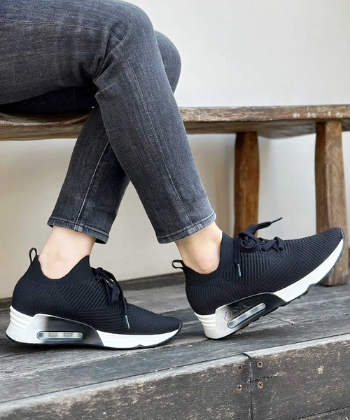 ASH（アッシュ）の「【LARSEN】ニットローカットスニーカー（スニーカー・レディース・ホワイト/ブラック・40/38/39/35/36/37）」の10枚目の写真