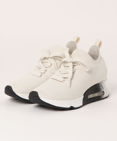 ASH（アッシュ）の「【LARSEN】ニットローカットスニーカー（スニーカー・レディース・ホワイト/ブラック・40/38/39/35/36/37）」の6枚目の写真