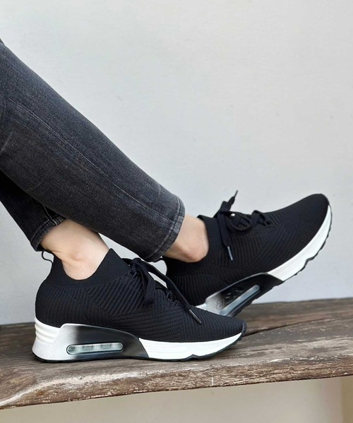 ASH（アッシュ）の「【LARSEN】ニットローカットスニーカー（スニーカー・レディース・ホワイト/ブラック・40/38/39/35/36/37）」の14枚目の写真