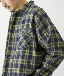 【DAN RIVER/ダンリバー】チェッカーフランネルシャツ