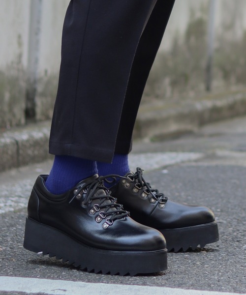 SFW｜メンズ スウェット セットアップ 厚底 シャークソール