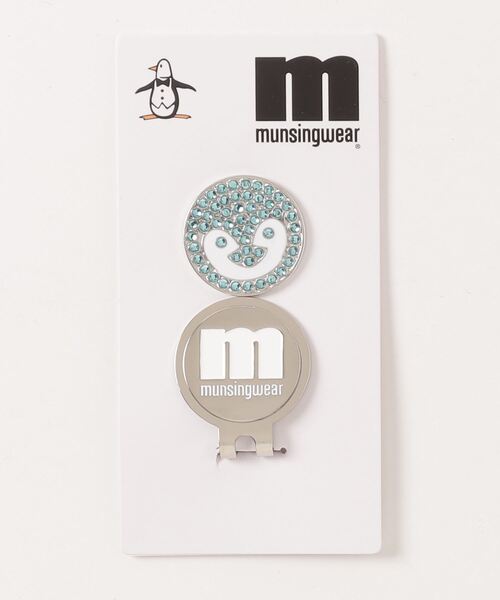 MUNSINGWEAR（マンシングウェア）の「『Goods』 ラインストーンマーカー（ゴルフグッズ・レディース・ブラック/ピンク/エメラルド・F）」の6枚目の写真