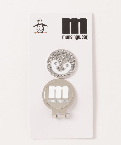 MUNSINGWEAR（マンシングウェア）の「『Goods』 ラインストーンマーカー（ゴルフグッズ・レディース・ブラック/ピンク/エメラルド・F）」の7枚目の写真