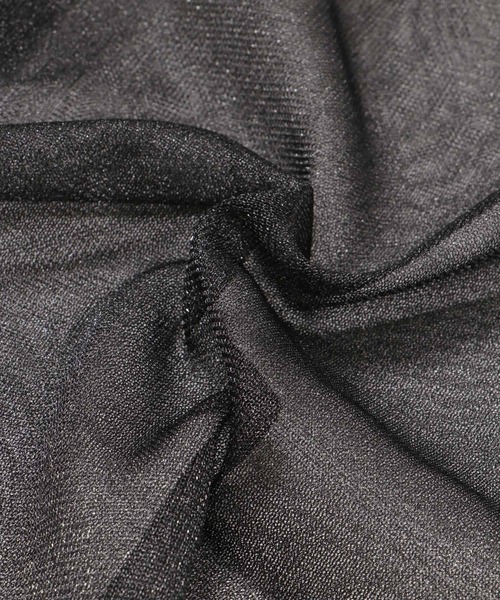 LAATO（ラート）の「SHEER CARDIGAN（カーディガン/ボレロ・レディース・ブラック/オフホワイト・FREE）」の11枚目の写真