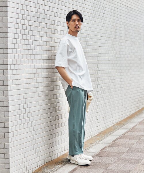 LACOSTE（ラコステ）の「【LACOSTE / ラコステ】別注 モックネック Tシャツ（Tシャツ/カットソー・メンズ・ブルー/ブラック/ホワイト/ネイビー・3/4/5）」の11枚目の写真