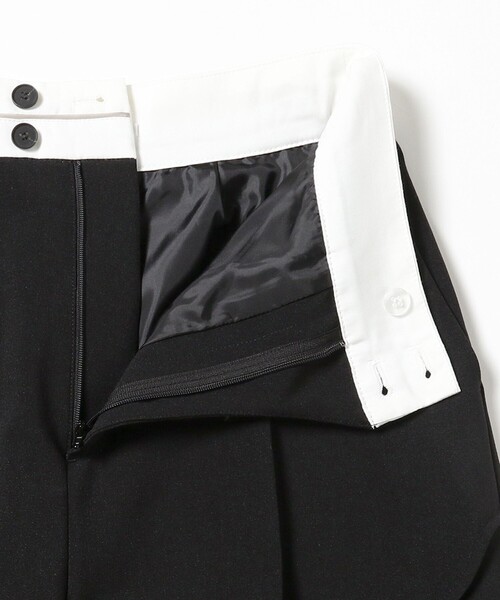 Ray BEAMS(レイビームス)の「RBS / 配色 ベルト ワイドパンツ(その他パンツ・レディース・ブラック/ブルー・1/0)」の8枚目の写真