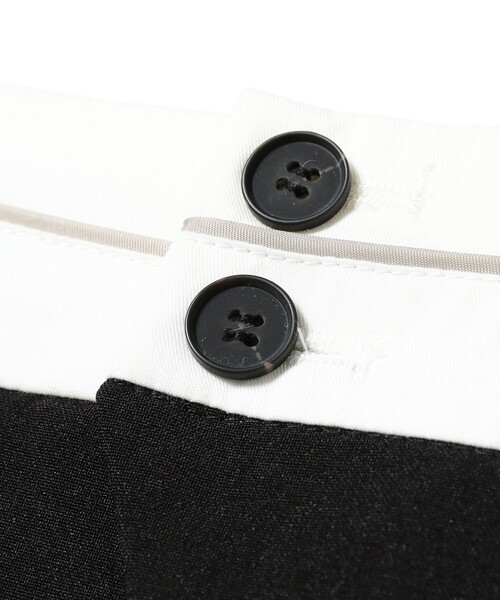 Ray BEAMS(レイビームス)の「RBS / 配色 ベルト ワイドパンツ(その他パンツ・レディース・ブラック/ブルー・1/0)」の7枚目の写真