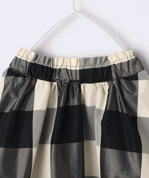 THE SHOP TK （ザ ショップ ティーケー ）の「◆【110-150】メモリータフタチェックスカート（スカート・キッズ・ブラック系1/ネイビー系1・11/12/15 /14/13）」の14枚目の写真
