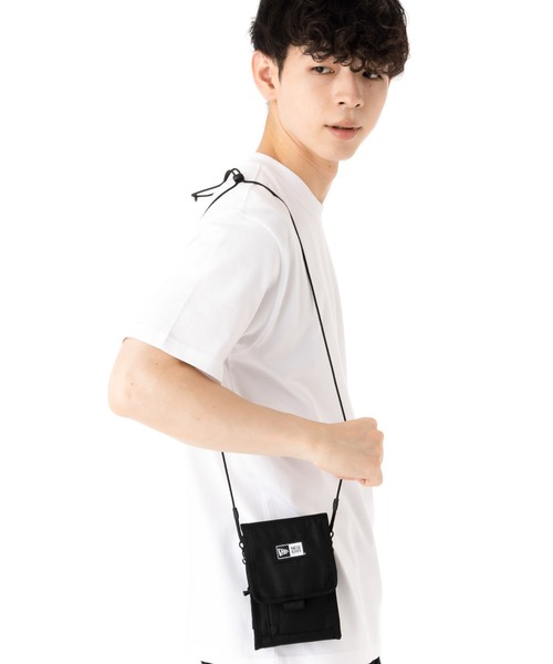 NEW ERA(ニューエラ)の「ニューエラ ネックポーチ ショルダーBAG(ショルダーバッグ・メンズ・ブラック/ベージュ/ブラウン・FREE)」の11枚目の写真