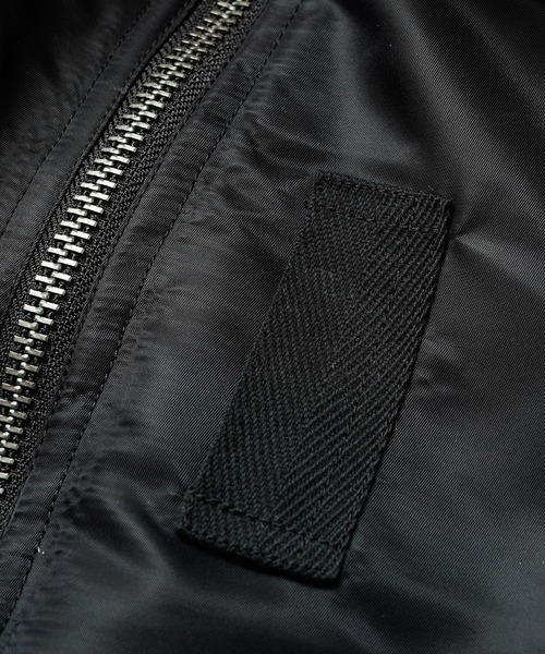 FACETASM（ファセッタズム）の「FACETASM BOW TIE MA-1 TOF-JK-W02（ミリタリージャケット・レディース・バーガンディー/ブラック・1）」の19枚目の写真