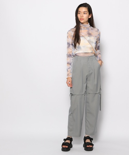 FOREVER 21（フォーエバー トゥエンティーワン）の「【MODE】アソートシアーメロウハイネックプルオーバー（Tシャツ/カットソー・レディース・グリーン/ブラック/グレー/ホワイト/オレンジ系その他/オレンジ系その他2・FREE）」の20枚目の写真