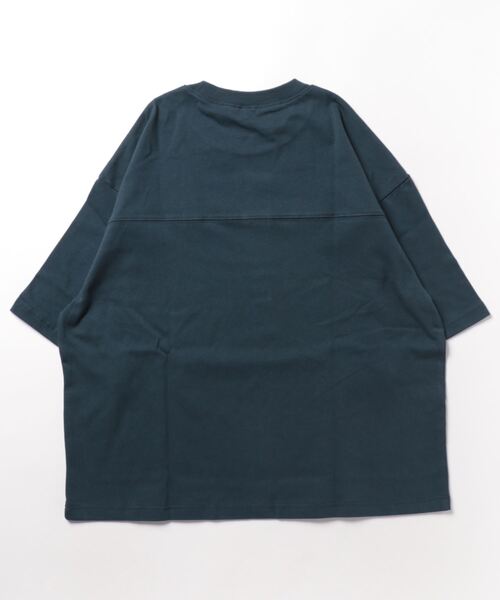 coca(coca)(コカ)の「メンズ ヘビーウェイトフットボールTシャツ(Tシャツ/カットソー・メンズ・グリーン/エメラルド/ピンク/グレー/ベージュ/ネイビー/ブラック/ホワイト/ライトグリーン/マスタード/キャメル/ライトベージュ/カーキ/ブルー/チャコール・M/L/XL)」の16枚目の写真