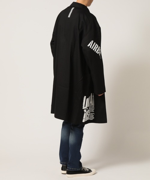 ARCADE(アーケード)の「アーミーデザイン ステンカラー ツイルロングコート BULLET NOISE(ステンカラーコート・メンズ・ブラック/カーキ/ベージュ・L/M)」の15枚目の写真