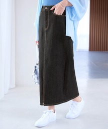 きれいめストレッチカラータイトスカート