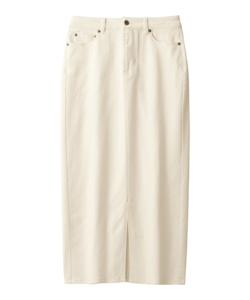 alotta（アロッタ）の「きれいめストレッチカラータイトスカート（スカート・レディース・ブラック/ネイビー/ベージュ/ダークネイビー/グリーン/オフホワイト・X-LARGE/LARGE/SMALL/XX-LARGE/MEDIUM）」の10枚目の写真