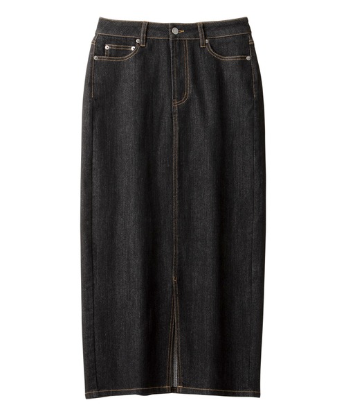 alotta（アロッタ）の「きれいめストレッチカラータイトスカート（スカート・レディース・ブラック/ネイビー/ベージュ/ダークネイビー/グリーン/オフホワイト・X-LARGE/LARGE/SMALL/XX-LARGE/MEDIUM）」の11枚目の写真