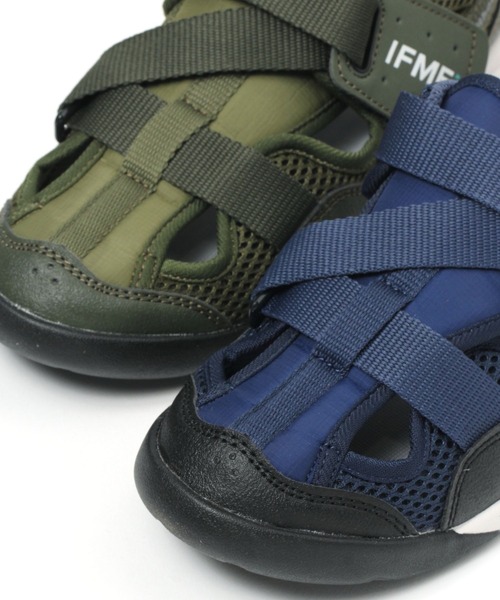 IFME（イフミー）の「【IFME（イフミー）】ベルトスニーカー(ジュニア）（スニーカー・キッズ・ネイビー/グリーン/ブラック・20.0cm/21.0cm）」の18枚目の写真
