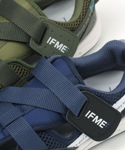 IFME（イフミー）の「【IFME（イフミー）】ベルトスニーカー(ジュニア）（スニーカー・キッズ・ネイビー/グリーン/ブラック・20.0cm/21.0cm）」の5枚目の写真