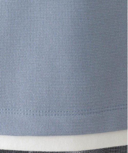 GLOBAL WORK(グローバルワーク)の「キーネックレイヤード/半袖/163738(Tシャツ/カットソー・メンズ・チャコールグレー/ライトグレー/スカイブルー/グリーン/ネイビー/ライトベージュ・SMALL/MEDIUM/X-LARGE/LARGE)」の13枚目の写真