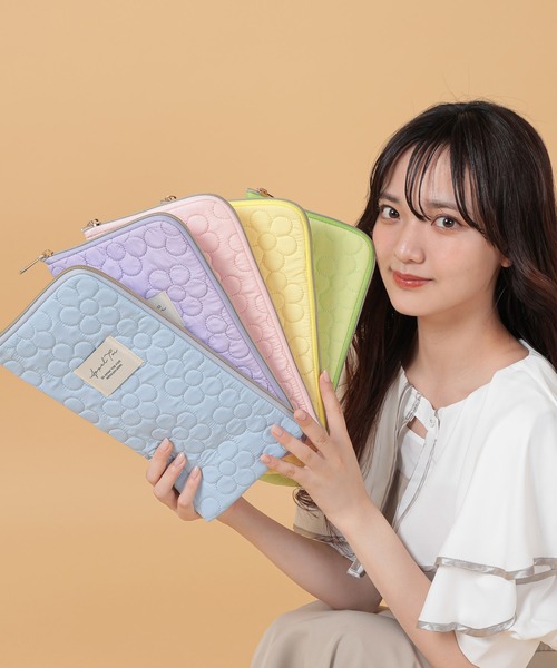 Appel Toi(アペルトワ)の「ヲタ活グッズ 推し活 ペンライトケース ペンライトポーチ 持ち運び 収納 メンバーカラー 花柄 フラワーキルト(その他雑貨・レディース・ライトブルー/イエロー/パープル/ピンク/グリーン・FREE)」の9枚目の写真