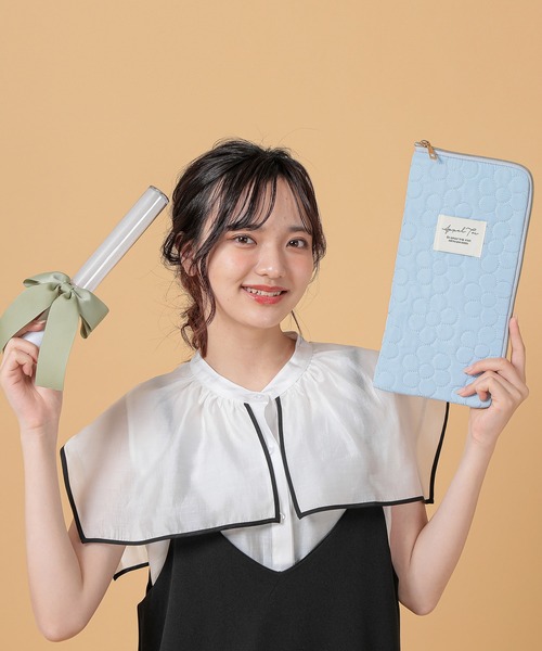 Appel Toi(アペルトワ)の「ヲタ活グッズ 推し活 ペンライトケース ペンライトポーチ 持ち運び 収納 メンバーカラー 花柄 フラワーキルト(その他雑貨・レディース・ライトブルー/イエロー/パープル/ピンク/グリーン・FREE)」の12枚目の写真