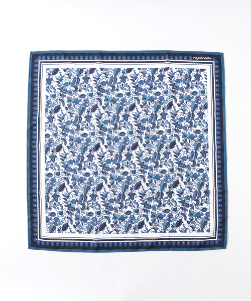 ラジャブルック 大判 防水 バンダナ ラジャブルック 大判 防水