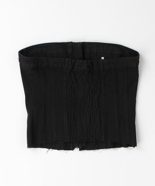 Solace（ソレイス）の「デニムビスチェ（チューブトップ・レディース・ブラック・M/S）」の18枚目の写真