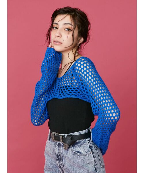 EVRIS（エヴリス）の「メタルバックルフェイクレザーベルト（ベルト・レディース・ブラウン/ブラック/ホワイト・FREE）」の10枚目の写真