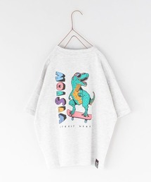 LOWRYS FARM | ＶＩＳＩＯＮダイナソーＴシャツ　191965(Tシャツ/カットソー)