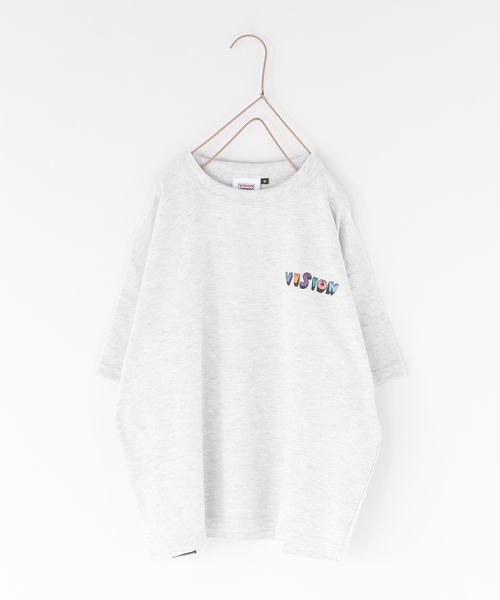 LOWRYS FARM（ローリーズファーム）の「ＶＩＳＩＯＮダイナソーＴシャツ　191965（Tシャツ/カットソー・キッズ・グレー/ピンク・110cm/130cm/150cm）」の14枚目の写真