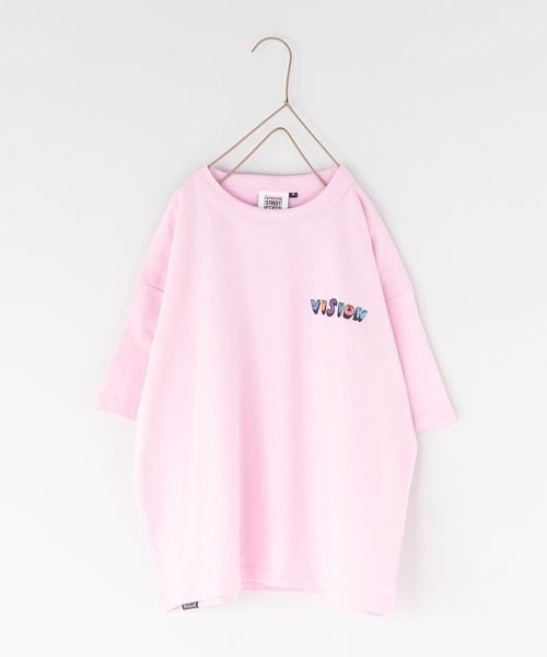 LOWRYS FARM（ローリーズファーム）の「ＶＩＳＩＯＮダイナソーＴシャツ　191965（Tシャツ/カットソー・キッズ・グレー/ピンク・110cm/130cm/150cm）」の15枚目の写真