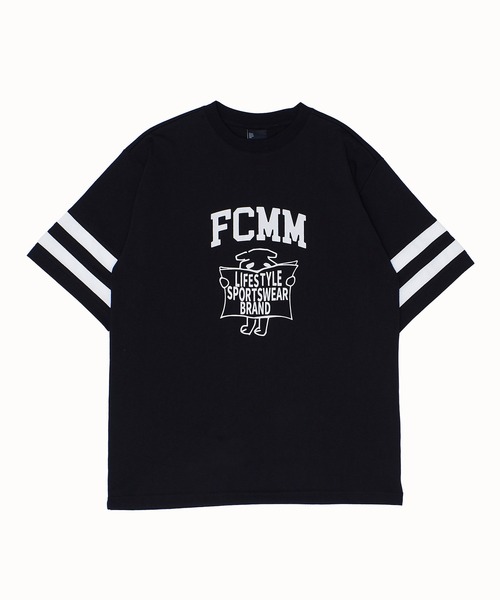 FCMM(エフシーエムエム)の「【日本限定アイテム】COLLEGE LOGO S/S/カレッジロゴショートスリーブT(Tシャツ/カットソー・メンズ・ブラック/ホワイト/ネイビー・MEDIUM/LARGE)」の10枚目の写真