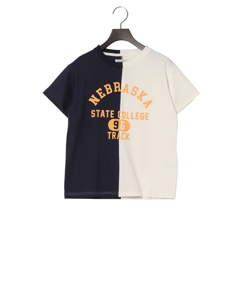 Yucca（ユッカ）の「NEBRASKA プリントTシャツ（MEKKE　低身長向け）（Tシャツ/カットソー・レディース・グリーン/ネイビー/オートミール・FREE）」の19枚目の写真