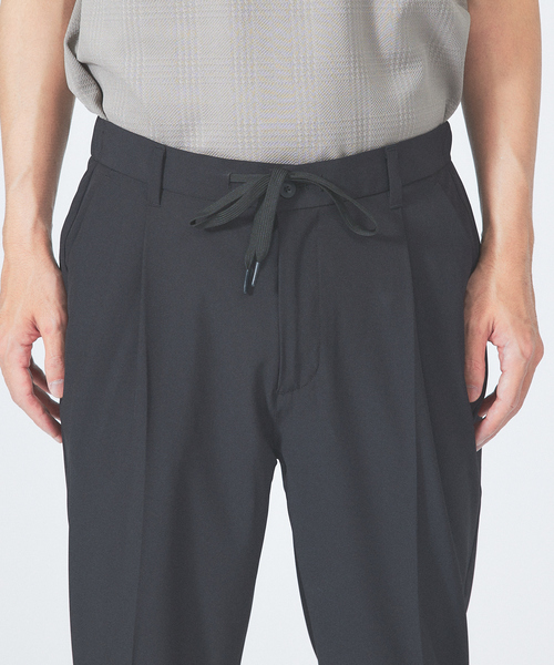 ABAHOUSE GRAY（アバハウスグレイ）の「【セットアップ対応/360°ストレッチ】タックパンツ（その他パンツ・メンズ・グレイッシュベージュ/ベージュ/グレー/ネイビー/ブラック・46/48/50）」の8枚目の写真