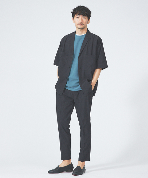 ABAHOUSE GRAY（アバハウスグレイ）の「【セットアップ対応/360°ストレッチ】タックパンツ（その他パンツ・メンズ・グレイッシュベージュ/ベージュ/グレー/ネイビー/ブラック・46/48/50）」の13枚目の写真