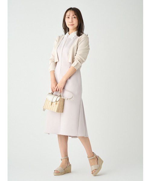 CELFORD（セルフォード）の「カフス刺繍ボレロカーディガン