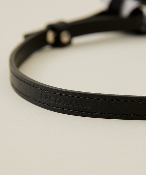 LASTFRAME（ラストフレーム）の「【LASTFRAME(ラストフレーム)】ストライプメッシュマーケットバッグスモール（ショルダーバッグ・レディース・ダークグリーン/レッド・FREE）」の7枚目の写真