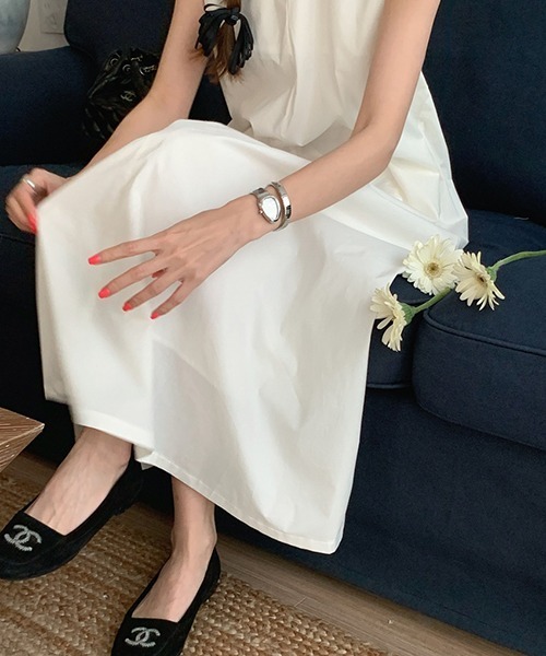 yokang ワンピース セール】YUGA_YGMC Vネック Aラインワンピース（ワンピース）｜FREE