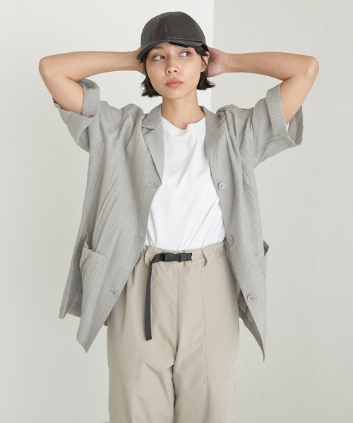 ear PAPILLONNER（イアパピヨネ）の「半袖ジャケット【SUM1 STYLE
