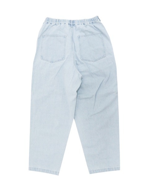 TIMELY WARNING(タイムリーワーニング)の「【Timely Warning】ケミカルウォッシュ 2タックワイドデニムパンツ(デニムパンツ・メンズ・ブラック/サックスブルー/インディゴブルー・L/M)」の12枚目の写真