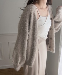 LAUIR | シャギーVネックニットカーディガン(カーディガン/ボレロ)