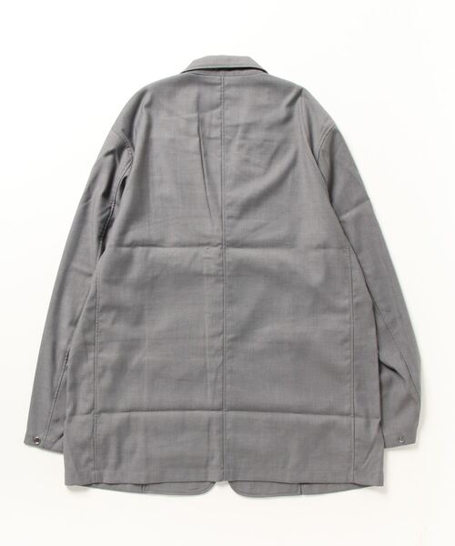 SUPERTHANKS(スーパーサンクス)の「メタルボタンジャケット ブレザー/Neo blazer (T/R)(テーラードジャケット・メンズ・グレー/ネイビー/ブラック・S/L/M)」の4枚目の写真