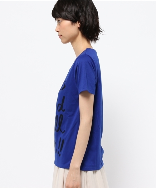 OUTLET（アウトレット）の「【CIAOPANIC TYPY】海ニ行コウT（Tシャツ/カットソー・レディース・ブルー・FREE）」の3枚目の写真