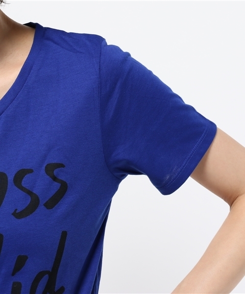 OUTLET（アウトレット）の「【CIAOPANIC TYPY】海ニ行コウT（Tシャツ/カットソー・レディース・ブルー・FREE）」の6枚目の写真