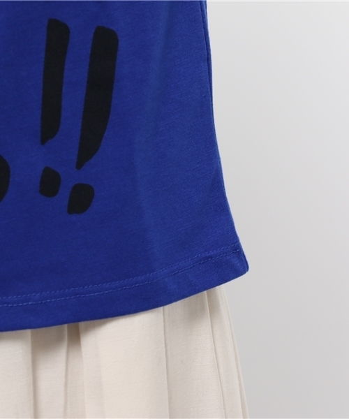 OUTLET（アウトレット）の「【CIAOPANIC TYPY】海ニ行コウT（Tシャツ/カットソー・レディース・ブルー・FREE）」の7枚目の写真