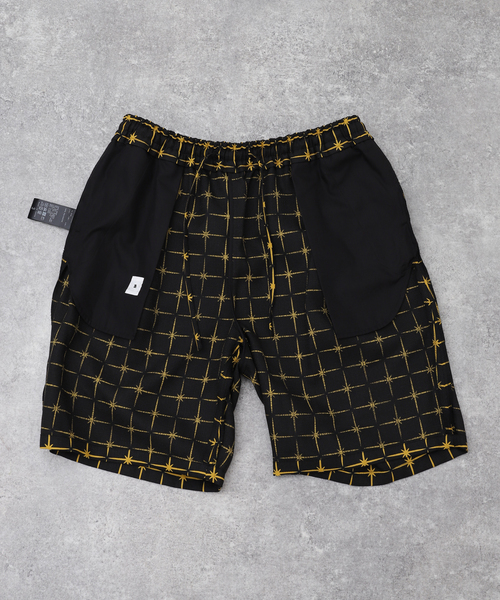 EDIFICE LA BOUCLE（エディフィスラブークル）の「【LA BOUCLE / ラブークル】1タック イージー ショーツ(パターンブッチャー)（その他パンツ・メンズ・ブラックミックス/ブラック/ブラック×ブラック/ブラック系その他・1/2/3）」の14枚目の写真