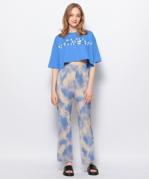 FOREVER 21(フォーエバー トゥエンティーワン)の「タイダイプリーツイージーパンツ(その他パンツ・レディース・ブルー/ピンク/グレー・SMALL/MEDIUM)」の11枚目の写真